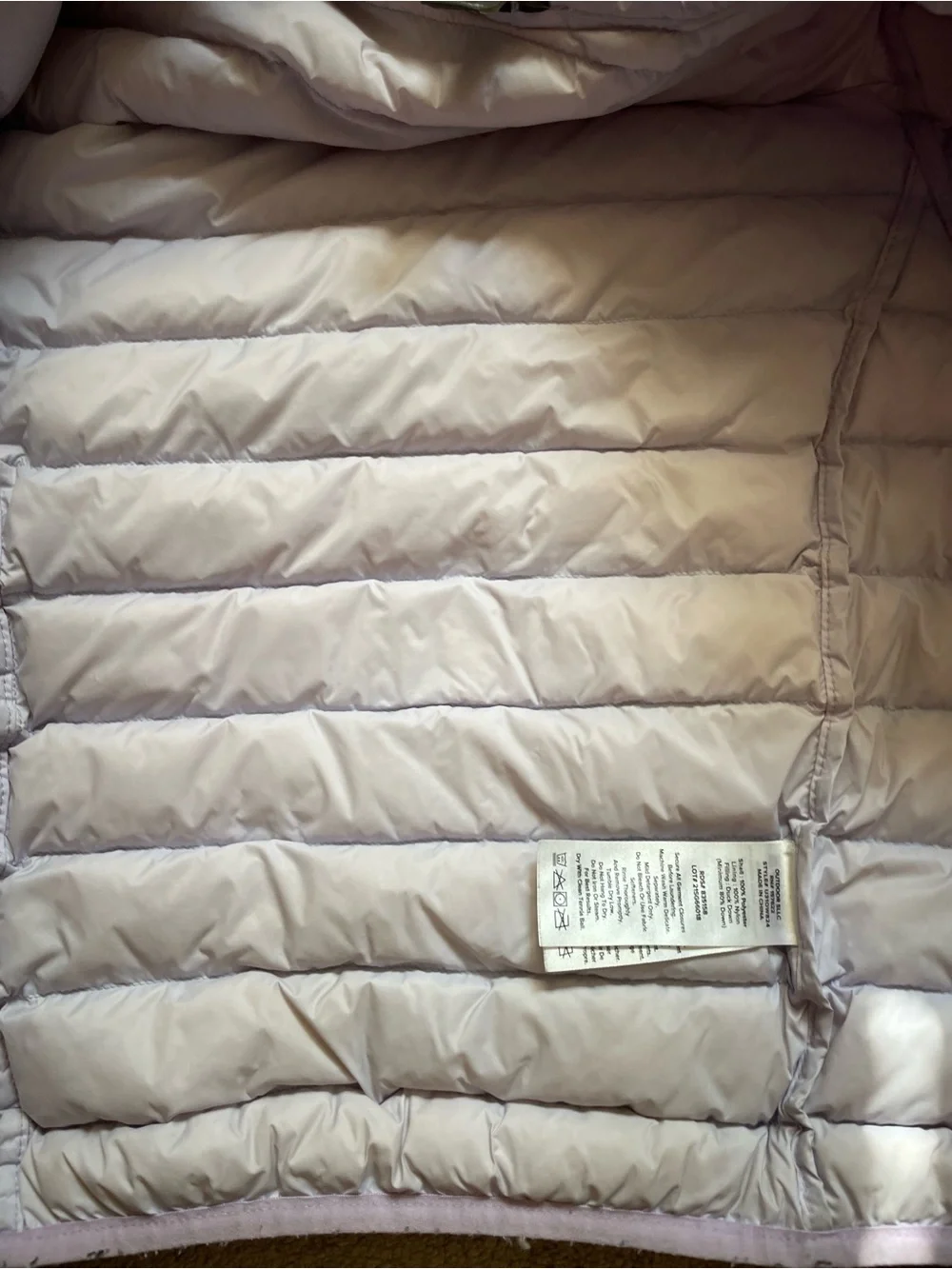 Girls 7/8 Eddie Bauer Ombre Puffer Jacket - Blue to Light Blue